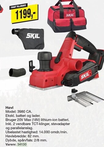 Skil høvl