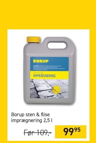 Borup sten & flise imprægnering 2,5 l