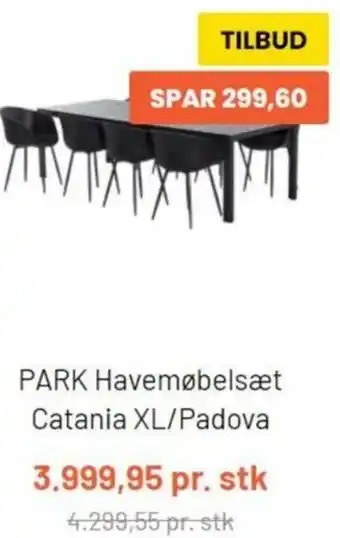 Silvan Park Havemøbelsæt Catania XL/Padova tilbud