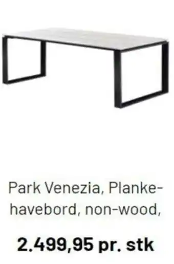 Park Venezia, Planke-Havebord, Non-wood