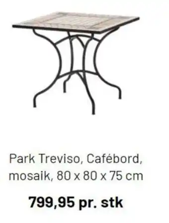 Park Treviso, Cafébord Mosaik 80x80x75 cm