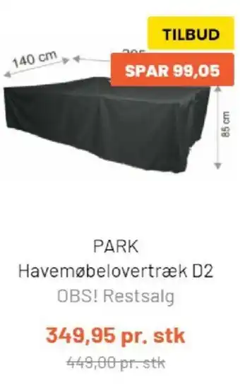 Park Havemøbelovertræk D2