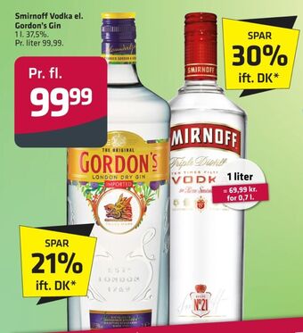 Fleggaard Smirnoff vodka tilbud