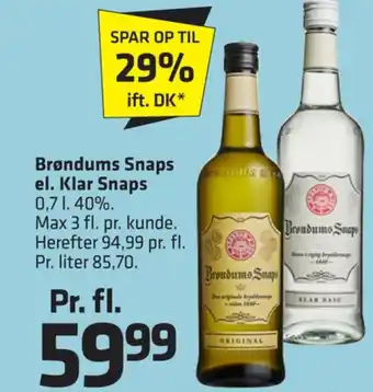 Fleggaard Klar snaps tilbud