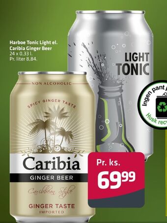 Fleggaard Caribia ginger beer tilbud