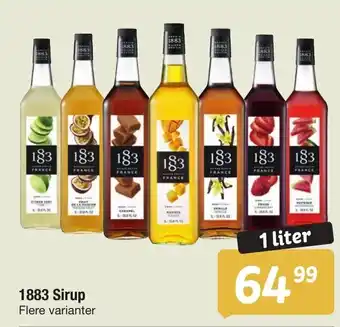 1883 Sirup
