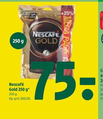 Coop 365 Nescafé gold 250 g tilbud