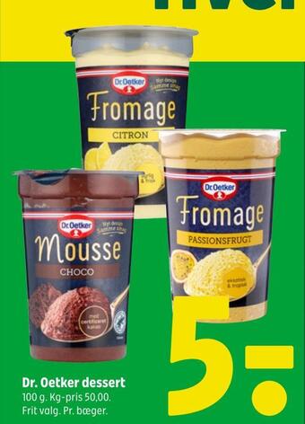 Coop 365 Dr. oetker dessert tilbud