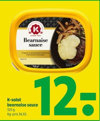 Coop 365 K-salat bearnaise sauce tilbud