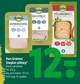 Den grønne slagter pålæg