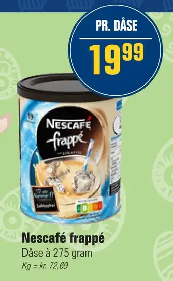 Otto Duborg Nescafé frappé tilbud