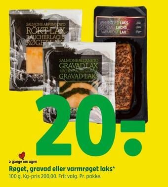 Coop 365 Røget, gravad eller varmrøget laks tilbud