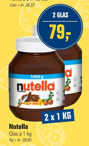 Otto Duborg Nutella tilbud