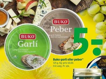 Coop 365 Buko garli eller peber tilbud
