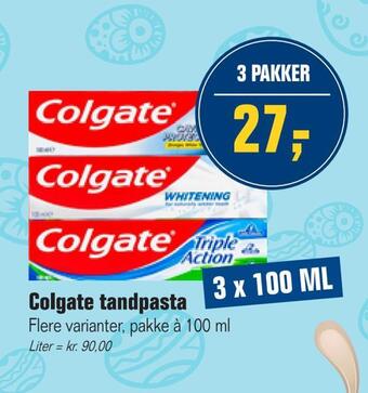 Otto Duborg Colgate tandpasta tilbud
