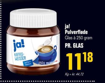 Otto Duborg Ja! pulverfløde tilbud