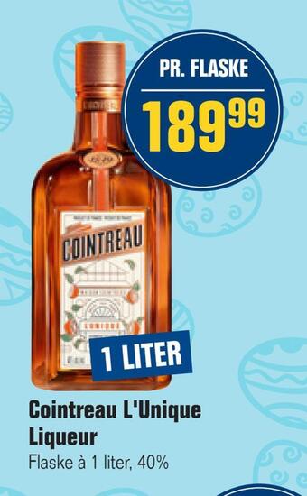 Otto Duborg Cointreau l'unique liqueur tilbud