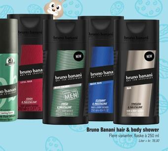 Otto Duborg Bruno banani hair & body shower tilbud