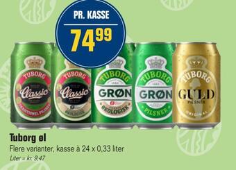 Otto Duborg Tuborg øl tilbud