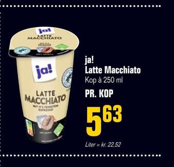 Ja! latte macchiato