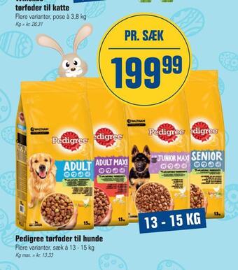 Pedigree tørfoder til hunde