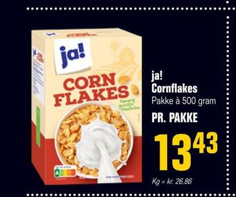 Otto Duborg Ja! cornflakes tilbud