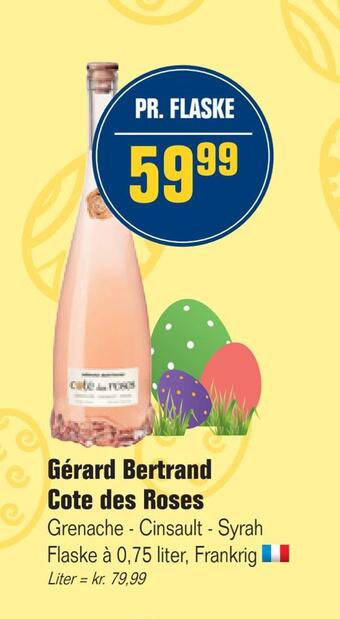 Gérard bertrand cote des roses