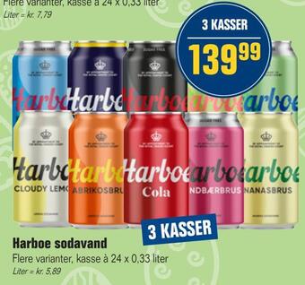 Otto Duborg Harboe sodavand tilbud