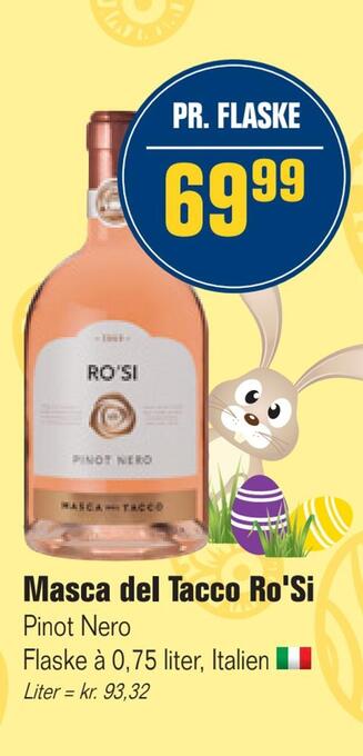 Otto Duborg Masca del tacco ro'si tilbud