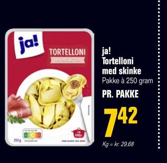 Otto Duborg Ja! tortelloni med skinke tilbud