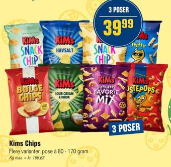 Otto Duborg Kims chips tilbud