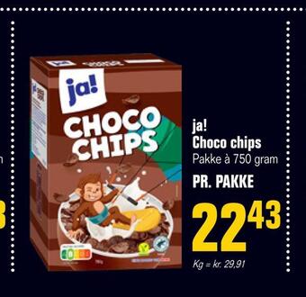 Otto Duborg Ja! choco chips tilbud