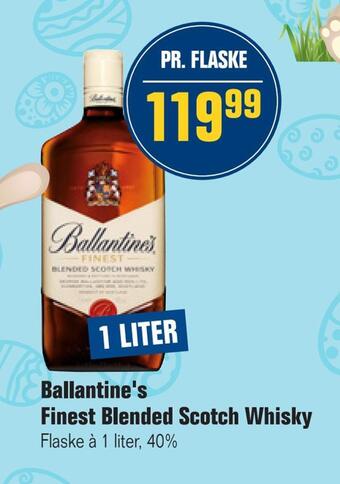 Ballantine's finest blended scotch whisky