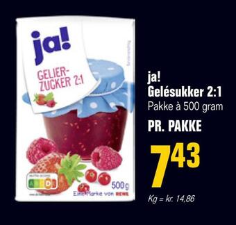 Ja! gelésukker 2,1