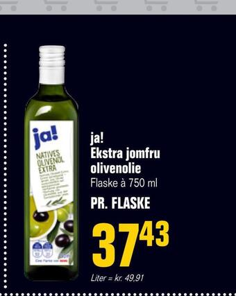 Otto Duborg Ja! ekstra jomfru olivenolie tilbud