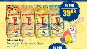 Otto Duborg Toblerone tiny tilbud