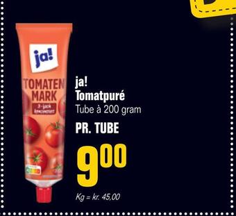 Otto Duborg Ja! tomatpuré tilbud