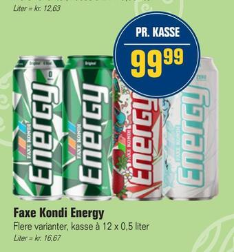 Otto Duborg Faxe kondi energy tilbud