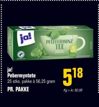 Ja! pebermyntete
