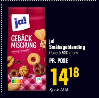 Otto Duborg Ja! småkageblanding tilbud