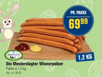 Otto Duborg Din mesterslagter wienerpølser tilbud