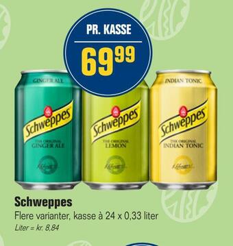 Otto Duborg Schweppes tilbud
