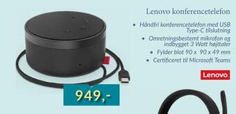 CBC Lenovo konferencetelefon tilbud