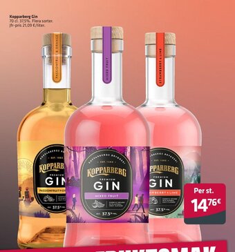 Fleggaard Kopparberg Gin tilbud