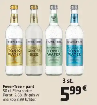 Fleggaard Fever-Tree + Pant tilbud