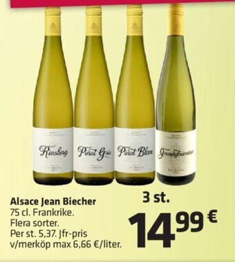 Fleggaard Alsace Jean Biecher tilbud