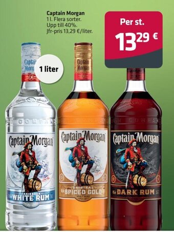 Fleggaard Captain Morgan tilbud