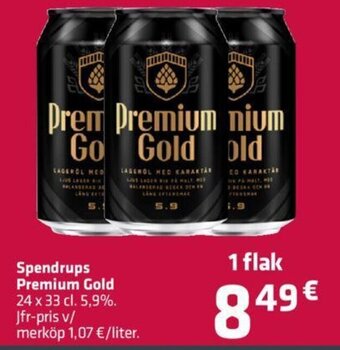 Fleggaard Spendrups Premium Gold tilbud