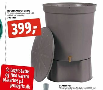 jem & fix Regnvandstønde tilbud