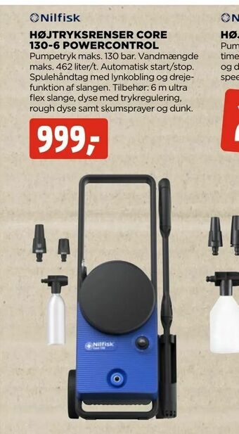 jem & fix Højtryksrenser core 130-6 powercontrol tilbud